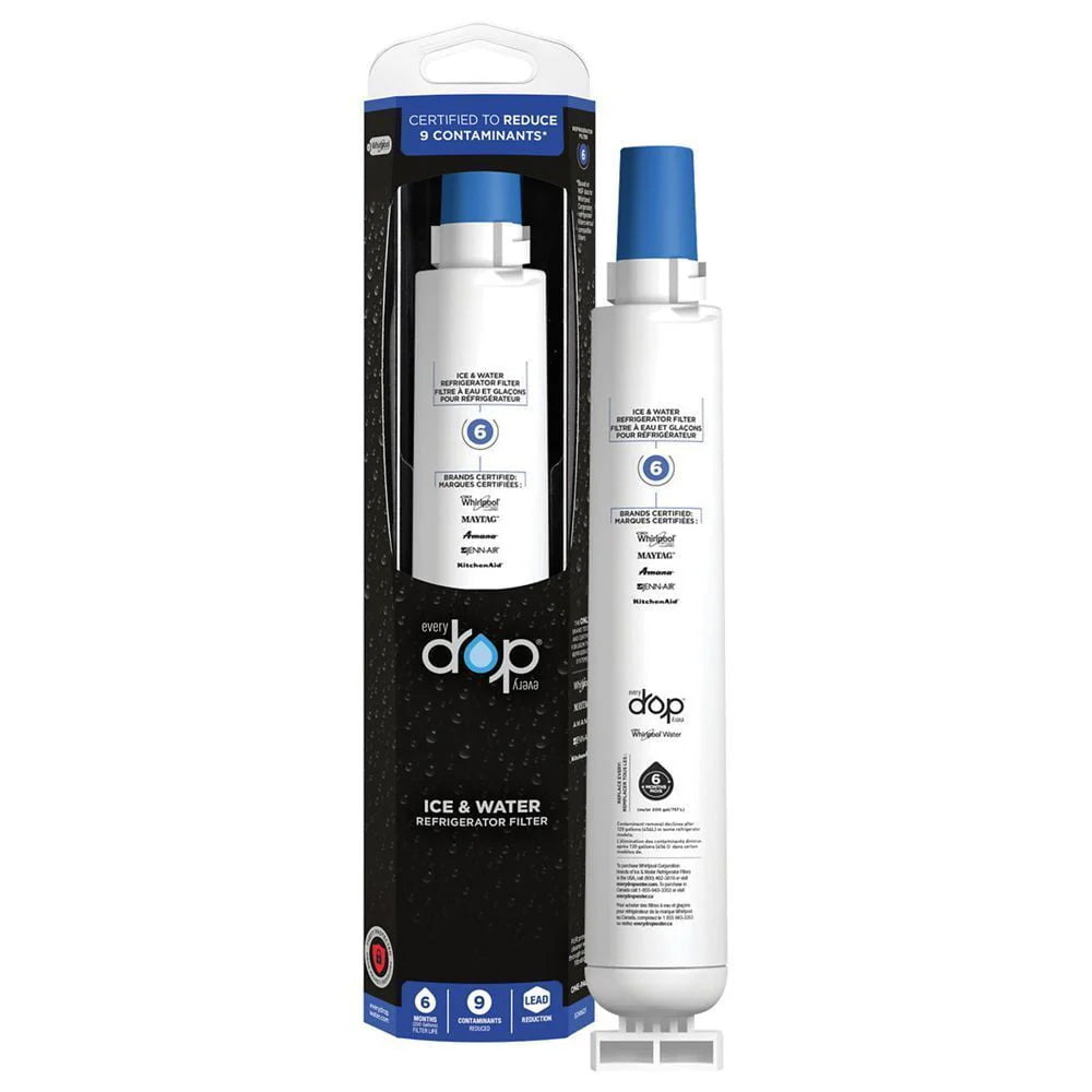 Filter 6 - Whirlpool everydrop Refrigerator Water Filter 6 (4396701 ...